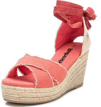 REFRESH Sandalen für Damen 170773 Textil Coral Schuhgröße 37 EU