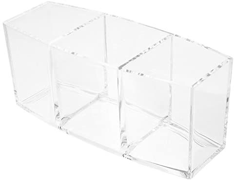 UPKOCH Coffee Station Holder Tea Bag Organizer Clear Acrylic Sugar Packet Holder Coffee Bag Storage Container Bin for Kitchen Cabinet Counter Top Pantry Transparent Tea Bag Bin