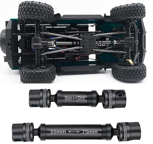 Runup Antriebswelle Edelstahl Steel CVD Chassis Center Antriebswelle für 1/18 TRX4M Bronco Defender Upgrade Zubehör