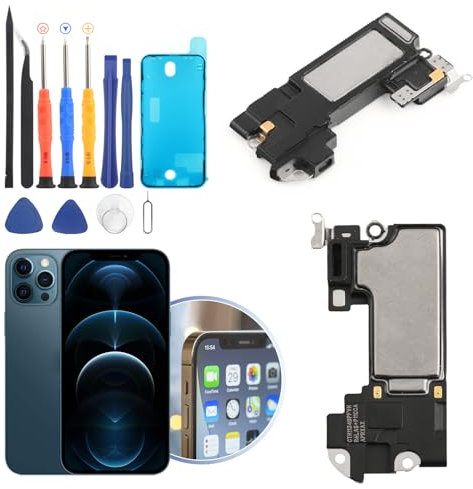 YWLRONG for iPhone 12/12 PRO Loud Speaker Replacement for iPhone 12/12 PRO Loudspeaker A2403 Ringer Speaker Buzzer Assembly withTools
