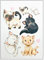 Bügelbilder Set für Textilien DIN A4 Kinder Mädchen Jungen Pferde Weihnachten groß klein Aufbügelbild zum aufbügeln verschiedene Designs (Design 24)