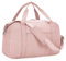 Narwey Handgepäcktasche 56x45x25, Handgepäck-Reisetasche fürs Flugzeug mit Nassfach, Reisetasche, Wochenend-Reisetasche für Übernachtungen für Damen und Herren 38L (Pink)