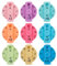 9 Stück Mathe Fidget Spinner, Spielzeug für die Frühe Mathematikbildung für Kinder 9 Stile Buntes Mathe Fidget Spielzeug für den Heimunterricht(Multiplizieren Und Dividieren)