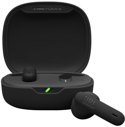JBL Vibe Flex 2 - Auricolari senza fili, colore: Nero
