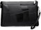 A-QMZL pochette uomo Borsello Uomo a Mano da Polso Nera Il Nuovo Borsa uomo Pelle Elegante Grande Capacità Pochette con fessura per carte per Lavoro Viaggio Casual Ufficio Borsetta (Nero2)
