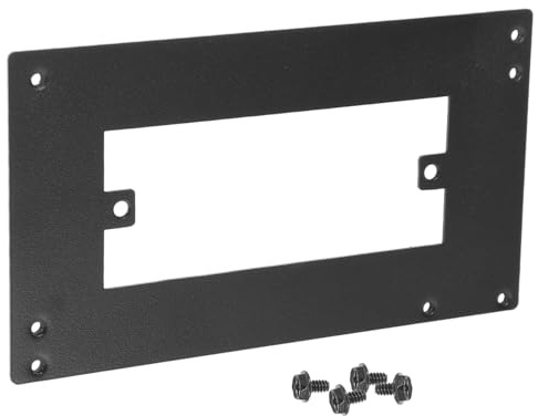 Atx to 1u Psu Converter Aluminum Mounting Bracket Black | Atx and Micro Atx Computer Cases, Replacement Part for Broken or Worn Bracket, Fine Craftsmanship