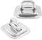 Yardenfun 2Pcs Laptop Security Cable Locks with Anchor Plate Sturdy Base for Theft Prevention for Office School and Travel Easy to Operate Computer Lock