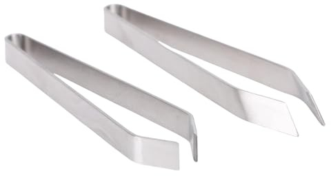 Stainless Steel Fish Pliers, Bone Tweezers, Kitchen Pliers Fishbone Removal Tools, Suitable for Duck Feathers, Chicken Feathers, Pig Hair