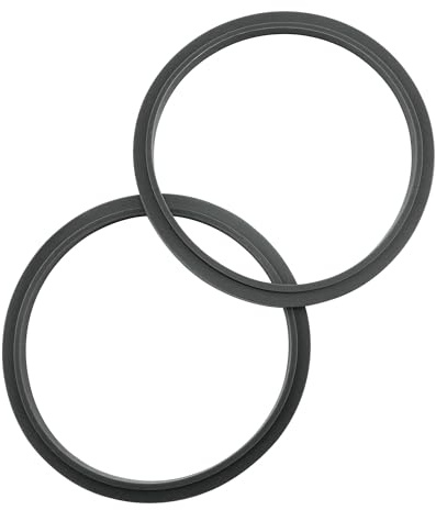 Desenda 2 PCS Silicone Replacement Gaskets with Lip, Blender Gasket Replacement Seal Rings for Nutribullet 600/900 Series Personal Blender