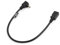 System-S Micro USB 90° Grad abwärts Winkel auf Micro USB Adapter Kabel Datenkabel Ladekabel Verlängerung 27 cm