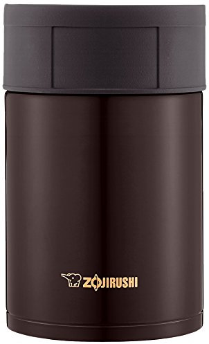ZOJIRUSHI (Edelstahl Essenbehälter 450ml dunkler Kakao SW-HC45-TD