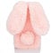 HongHushop Cute Rabbit Case Plush Cover for iPhone 5 5S SE Case Super Soft Warm Fluffy Furry Bunny Ears Shockproof Back Case Cover Chic Bling Crystal Diamond Bowknot Case -Pink