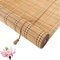Bambus-Rollo Rollläden,Lichtdurchlässig Sichtschutz Bambusrollo,Fenster Rollo Ohne Bohren,Bambus Raffrollo Holzrollo, Garten-Sonnenschutz Jalousien,Decken- oder Wandmontage (W70xH120cm/28x47in)