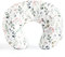 GRSSDER Nursing Pillow Cover Stretchy Minky Removable Nursing Covers for Breastfeeding Pillows, Ultra Soft Comfortable Slipcover for Girls, Stylish Flora Pattern