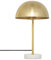 Atmosphera – Lampe Lilio – Metall und Marmor – goldfarben – Höhe 46 cm