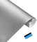 NewL Matte Vinylfolie für Autos, Aufkleber und Aufkleber, Folie, blasenfrei, Dekoration, DIY, Motorrad, Automobil, Autozubehör (Silber, 50cm x 150cm)