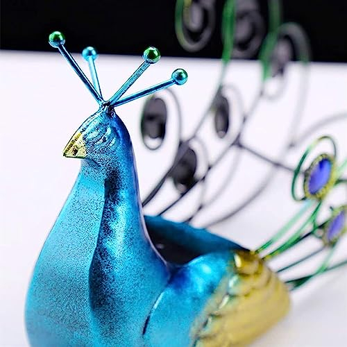 Porte-Bouteille De Vin En Métal,élégant Paon En Fer Forgé Porte-bouteilles Porte-bouteilles De Table Porte-bouteilles,De Table Autoportant For Le Stockage De Comptoir De Cuisine, Placard, Bureau