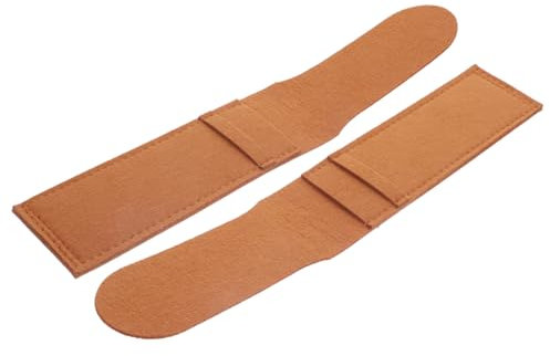 Milisten 2 Piezas Bolsa Cortadora Organizador De Cuchillos Protector De Cortador De Cuero Vaina De Cuchillo De Caza Maletín De Cocinero Cuchillo De Pedicura Portátil Piel