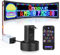 Qnoavve Flexibles Doppelreihe Riesig Hell Programmierbares LED-Werbeschild, 24 V/2 A Digitals Scroll-LED-Lichtschild mit Bluetooth App-Steuerung für Laden, Hotel, Festival