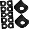 KOMBIUDA 12 Stücke Bike Sitz Klemme Dichtung Sattel Klemme Washer Set Für Mountainbike