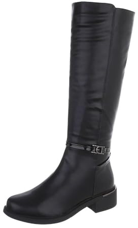 Ital Design Damenschuhe Stiefel Klassische Stiefel