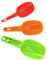 CIYODO Lot De 3 Pelles À Glace Colorées Pour La Farine Polyvalentes Pour Le -corn Les Protéines Le Thé Et Les Animaux De Compagnie Confortables À Tenir