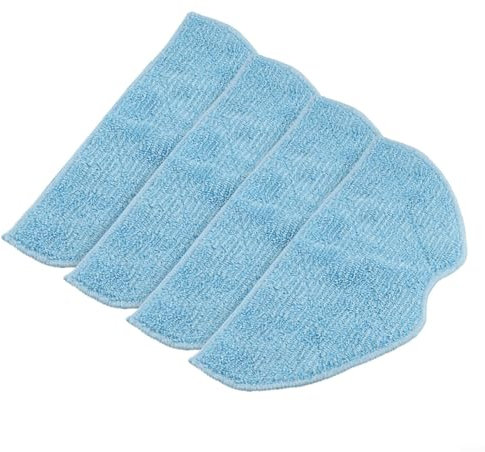 Solaughguy Lot de 10 serpillères de rechange en microfibre pour aspirateur robot EZVIZ RE4 Plus, RE5 Plus, RE5