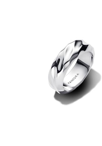 Pandora Gewellter Breiter Band-Ring 193886C00 Damenring