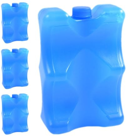 TOPBATHY 4 Stück-pack Tragbarer Muttermilchkühler aus Kunststoff 350ml mit Kühlakku für Unterwegs und Lunchbox zur Frischen Aufbewahrung von Muttermilch für Berufstätige Mütter