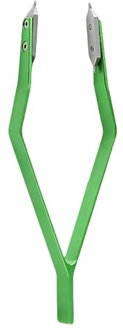 Professional V-Shaped Spring Bar Tweezers - Precision Watch Repair Tool for Removing & Installing Watch Bracelet Pins & Spring Bars, Metal Construction