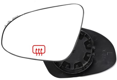 Cristal Retrovisor Para Toyota Para Yaris 2012-2020 Espejo Retrovisor Exterior Cristal Izquierdo/derecho Con Calefacción Lado Conductor(Izquierda)