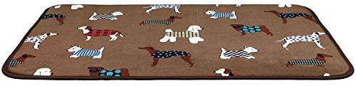 Trixie 37124 Liegematte FunDogs, 90 × 68 cm, braun