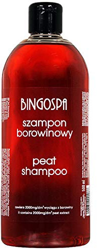 BINGOSPA Torf Shampoo fur Haarpflege, Kopfhautpflege gegen Irritationen - 500ml