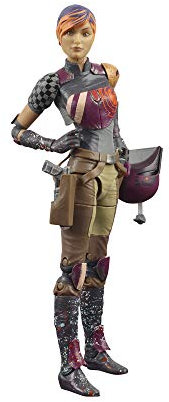 Star Wars The Black Series Sabine Wren Toy 15-cm-Scale Star Wars Rebels Collectible Action Figure, Toys for Children Aged 4 and Up