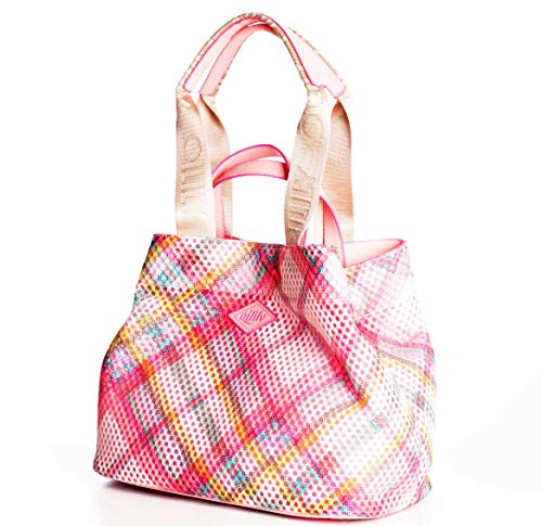 Oilily Checky Damen City Shopper OIL0146-335 Candy Pink