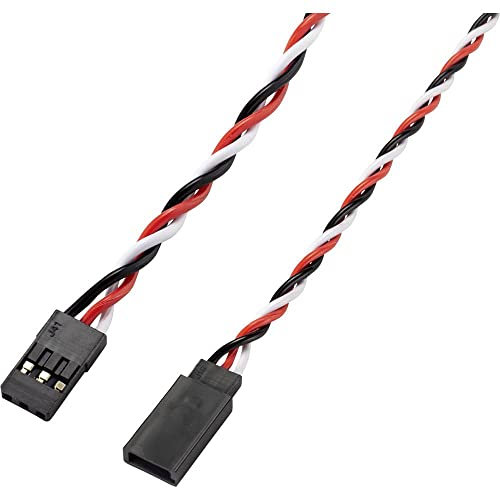 Reely Servo Verlängerungskabel [1x JR-Buchse - 1x Futaba-Stecker] 50.00 cm 0.35 mm² verdrillt 10 St.