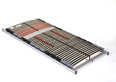 BeCo Lattenrost, Vita Strong 180, 90 x 200 cm, 42 Federholzleisten, Komplett montiert, Nicht verstellbar, Bis 180 kg belastbar, TÜV geprüft, Made in Germany, 100 Nächte Testschlafen