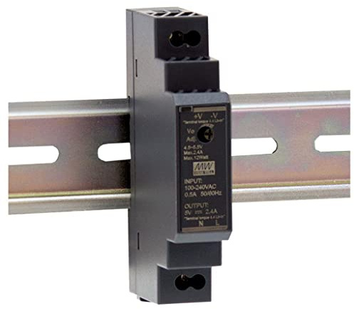 MWHDR1524 Schaltnetzteil, Hutschiene, 15,2 W, 24 V, 0,63 A