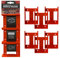 StealthMounts Supports de Batterie pour Hilti 22v | Fixations de Batterie sans Fil pour Outils Hilti 22v | Lot de 6 | Organisateurs de Batterie Orange pour Hilti 22v | Pratique et Durable