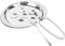 HEMOTON 1 Set Escargot Dining Set 6 Fächer Löcher Schneckenteller Edelstahl Schnecke Schneckenzange Gabelclip Metall Meeresfrüchte Servierwerkzeug Küchenutensilien Geschirr