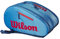 Wilson Padel-Tasche für Kinder und Jugendliche, Junior Padel Bag, Für bis zu 3 Schläger, Blau/Rot (Infrarot)