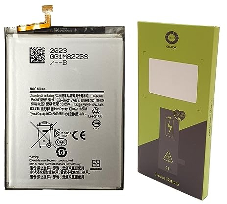 OH-BOX® Akku kompatibel mit Samsung EB-BA217ABY A21S/A12, A12s/A04s/A13/M12 (SM-A217F SM-A125F SM-A022F)