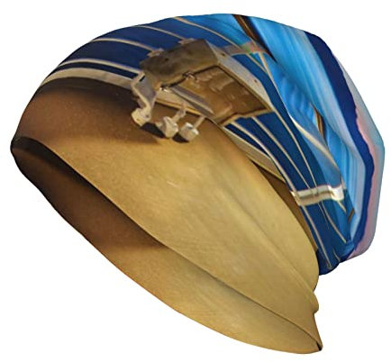 Bonnet en Tricot Doux et Extensible pour Homme et Femme, Style Hip-hop, pour fête à la Piscine, Bateau de croisière, Noir