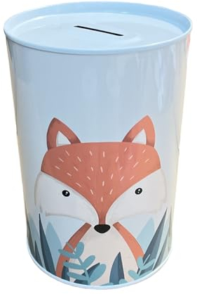 BLUECHOLON Original Sparschweine für Kinder. Sparschwein für Kinder aus Blech. XXL großes Sparschwein aus Blech (15x10, Zorro)