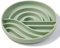 OHMO Gamelle Anti Glouton(Lever du Soleil) en Silicone avec Fond Antidérapant et Ventouse,Gamelle Anti Glouton Non Toxique pour Chats et Chiens de Taille Moyen