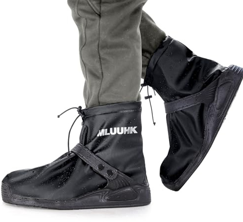 Waterproof Boot Covers, Reusable Rain Shoe Covers Non-Slip Waterproof Shoes,Rain Boot Covers for Outdoor Cycling Camping Fishing Travel