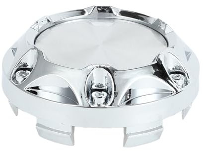 VekAuto 1 Pc Cache-Moyeu De Roue Cache-Moyeu De Jante Od : 68Mm/2,68 Couvre Universel En Plastique Ton Argent Pour Audi Avec Autocollant Ton Argent