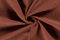 50x130cm Musselin Stoff uni Oeko-Tex zertifiziert Meterware Mulltuch Baumwolle, Farbe:rostbraun