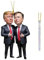 Trum-p Weihnachtsschmuck 2024, lustiger Trum-P-Weihnachtsschmuck, Trum-P-Anhänger für Auto-Rückspiegel, Donald Trum-p Ornament, Trum-p Ornament 2024, 2D-Acryl-Trum-P-Ornamente für Weihnachtsbaum
