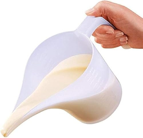 Pichet doseur à long bec verseur multi-usage, pour fabrication de savon, passe au micro-ondes (plastique)